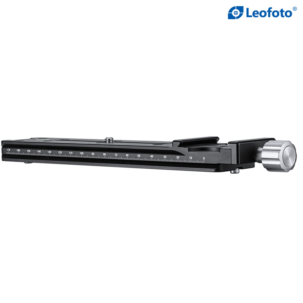 Leofoto Binocular Rangefinder Rail Kit - With fixed 2nd mount