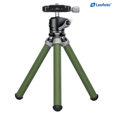 Leofoto Mini Tripod with LH-22 Ball Head (Olive Green)